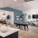 Luxury Apartments in Winter Haven, FL - Prose Cypress Pointe - Clubroom with Pool Table, A TV, Island with Seating, Wood-Inspired Floor, and High Ceilings